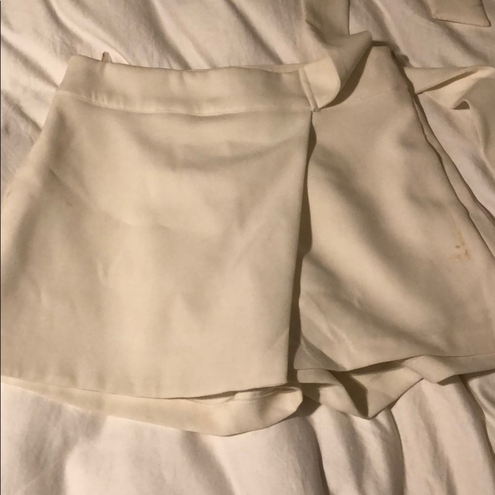 Lucy Paris white skort